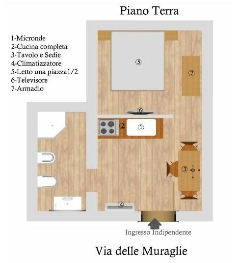 Ferienwohnung Le Antiche Mura 2 Sassari Exterior foto